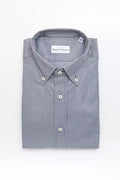 Robert Friedman Blue Cotton Men's Shirt