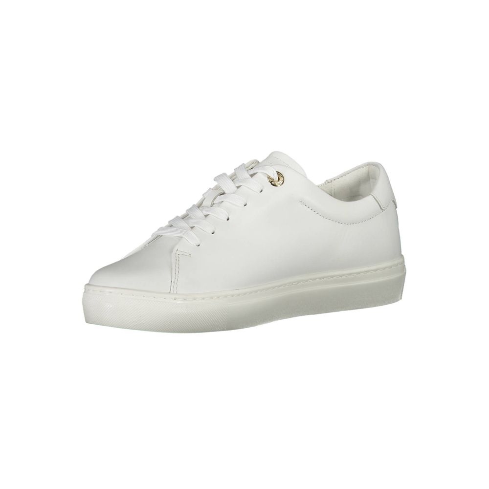 Tommy Hilfiger Bianco Leather Women Sneaker