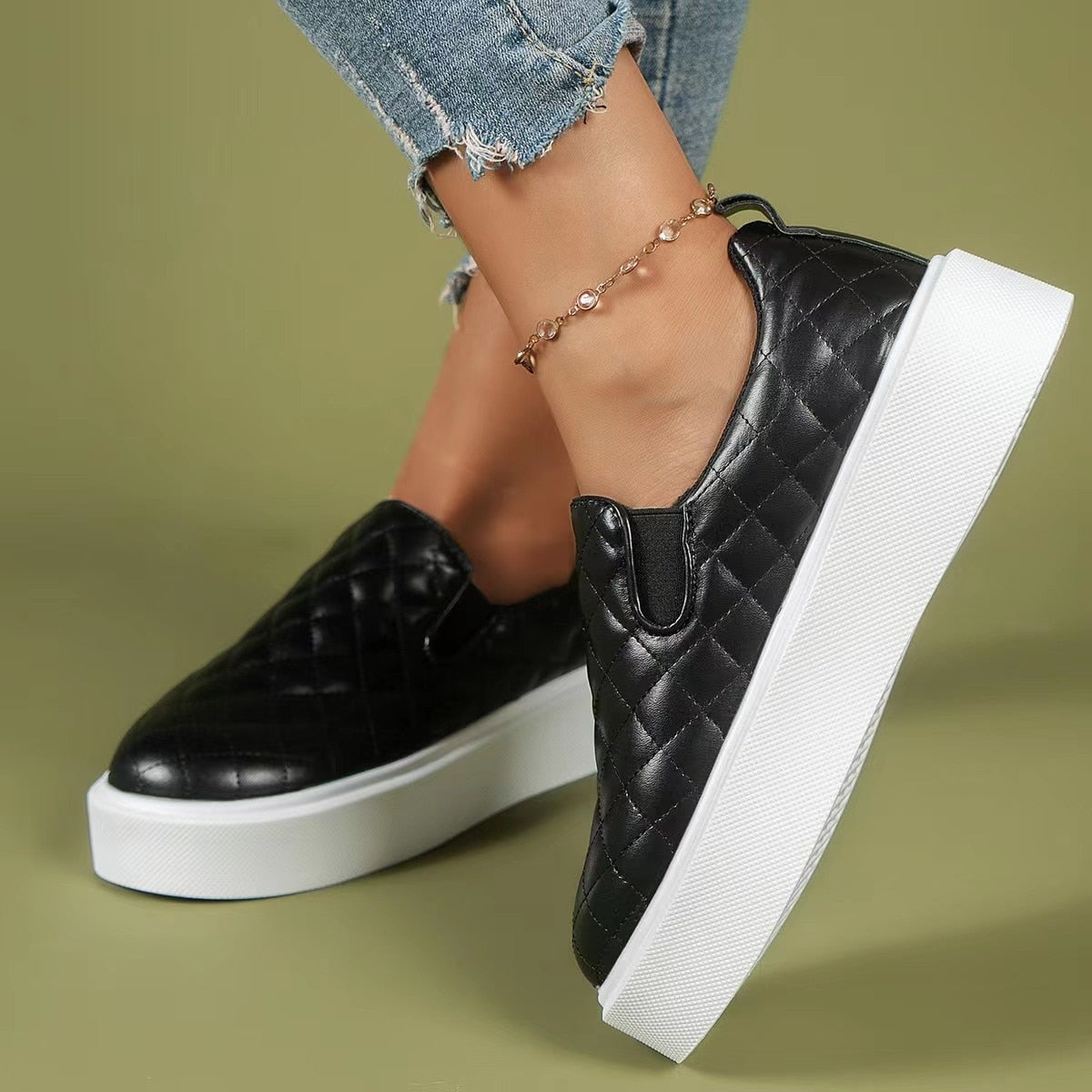 Women Lightweight  Flats Loafers